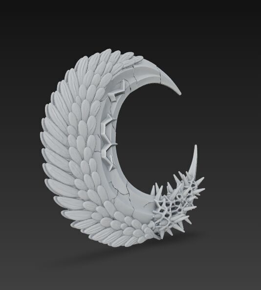 Crescent of Duality 3D model_2
