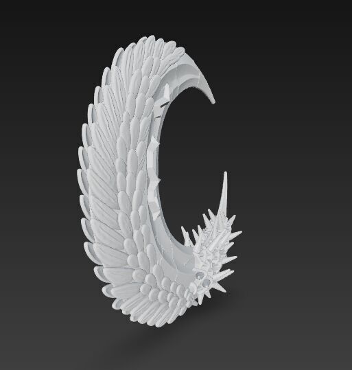 Crescent of Duality 3D model_4