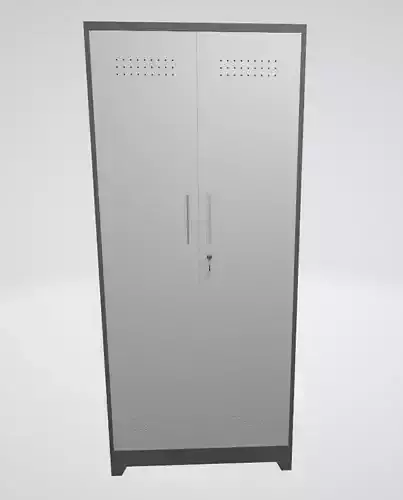 Multi-compartment office storage cabinet