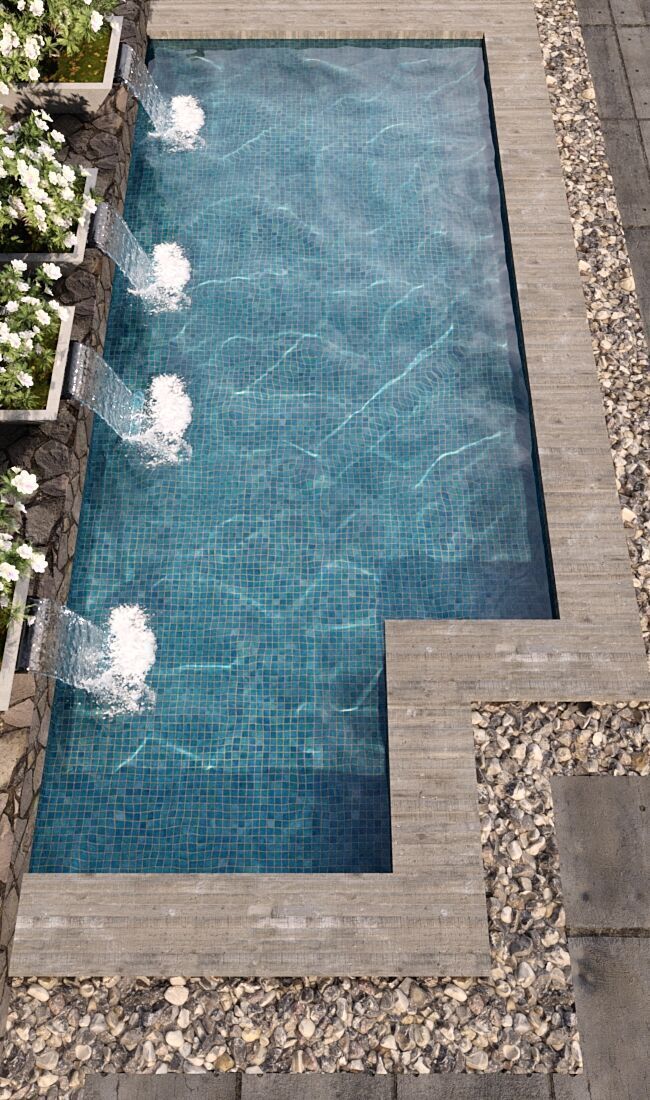 SWIMMING POOL NO39 A 3D model_5