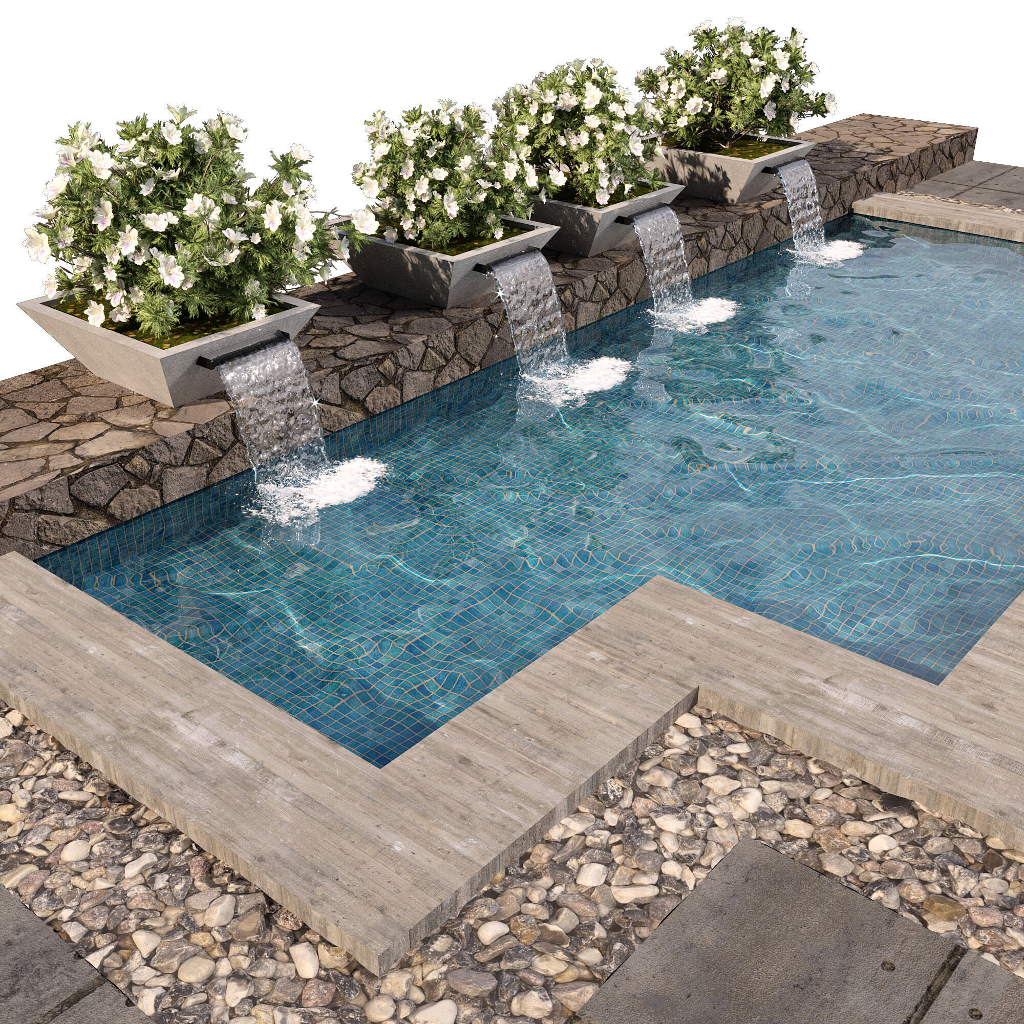 SWIMMING POOL NO39 A 3D model_8