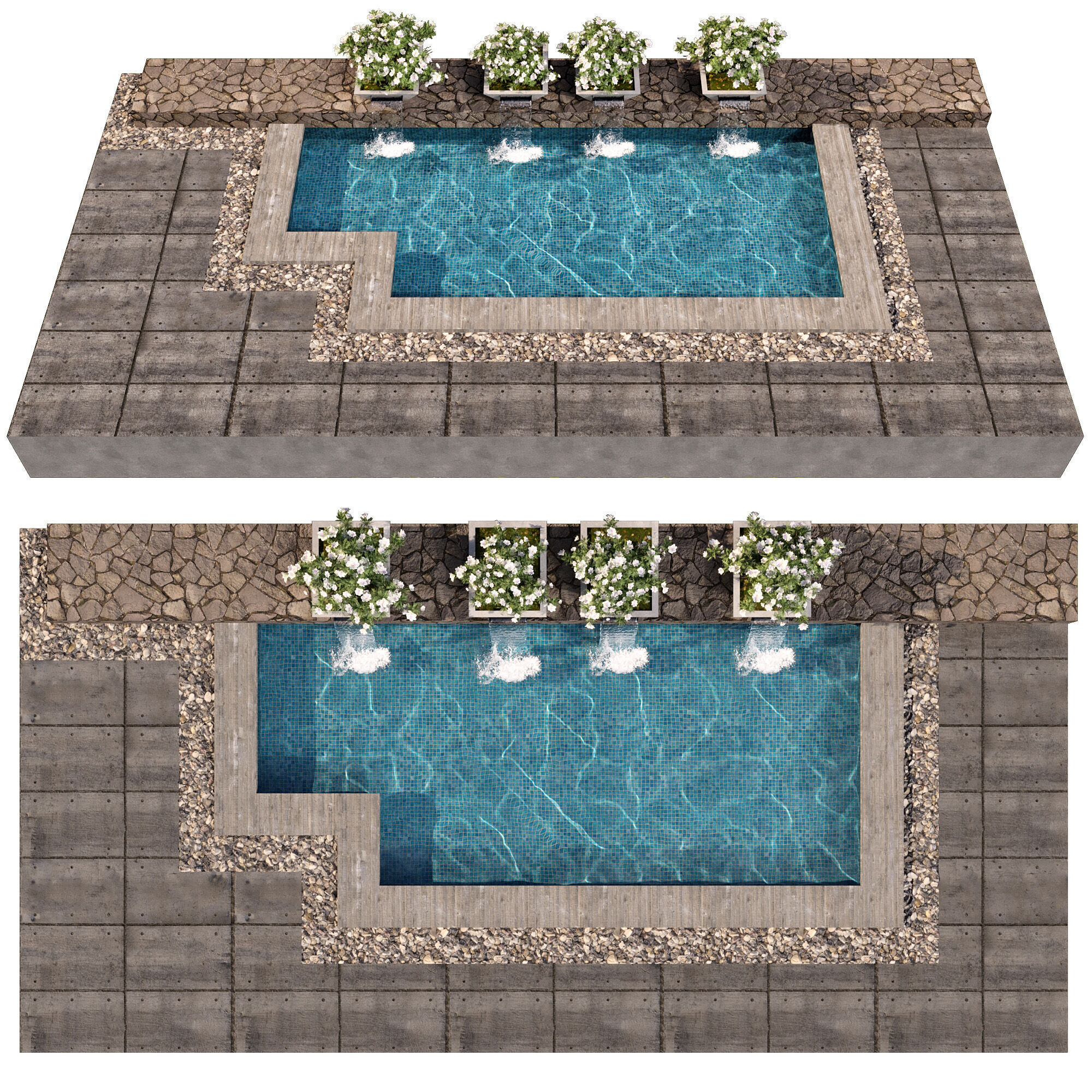 SWIMMING POOL NO39 A 3D model_7