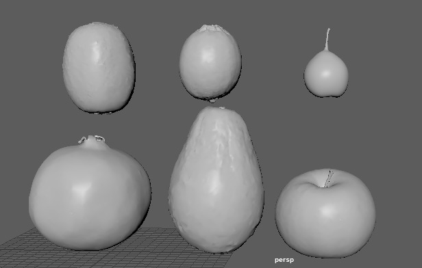 Realistic Low Poly Fruit Pack  Game Ready 3D Models Free low-poly 3D model_6