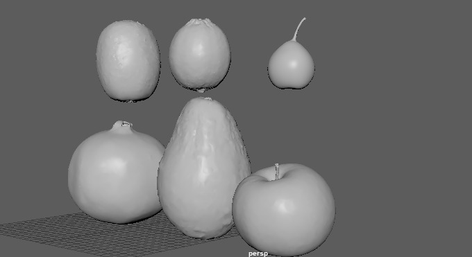 Realistic Low Poly Fruit Pack  Game Ready 3D Models Free low-poly 3D model_7