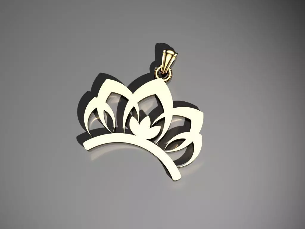 Crown 3D print model_0