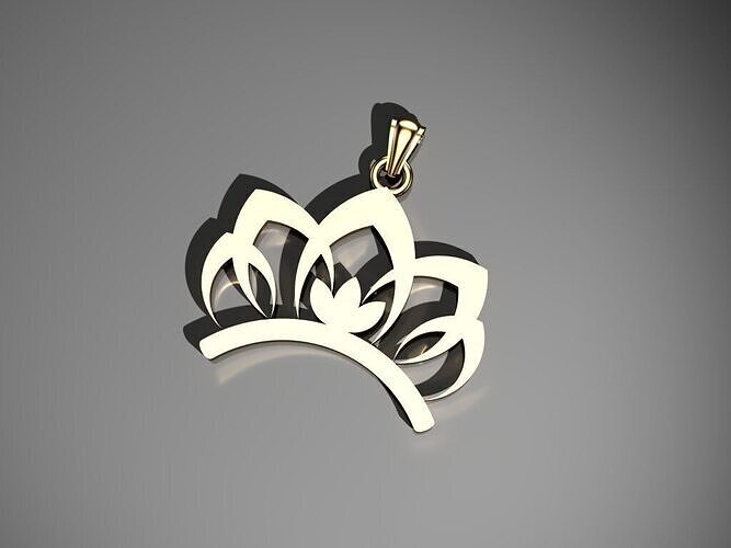 Crown 3D print model