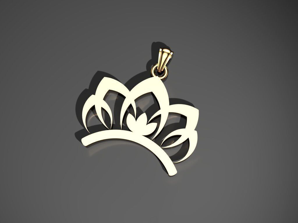 Crown 3D print model_1