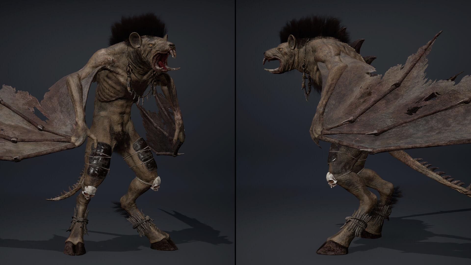 Dreadsilent 1 Low-poly 3D model_5