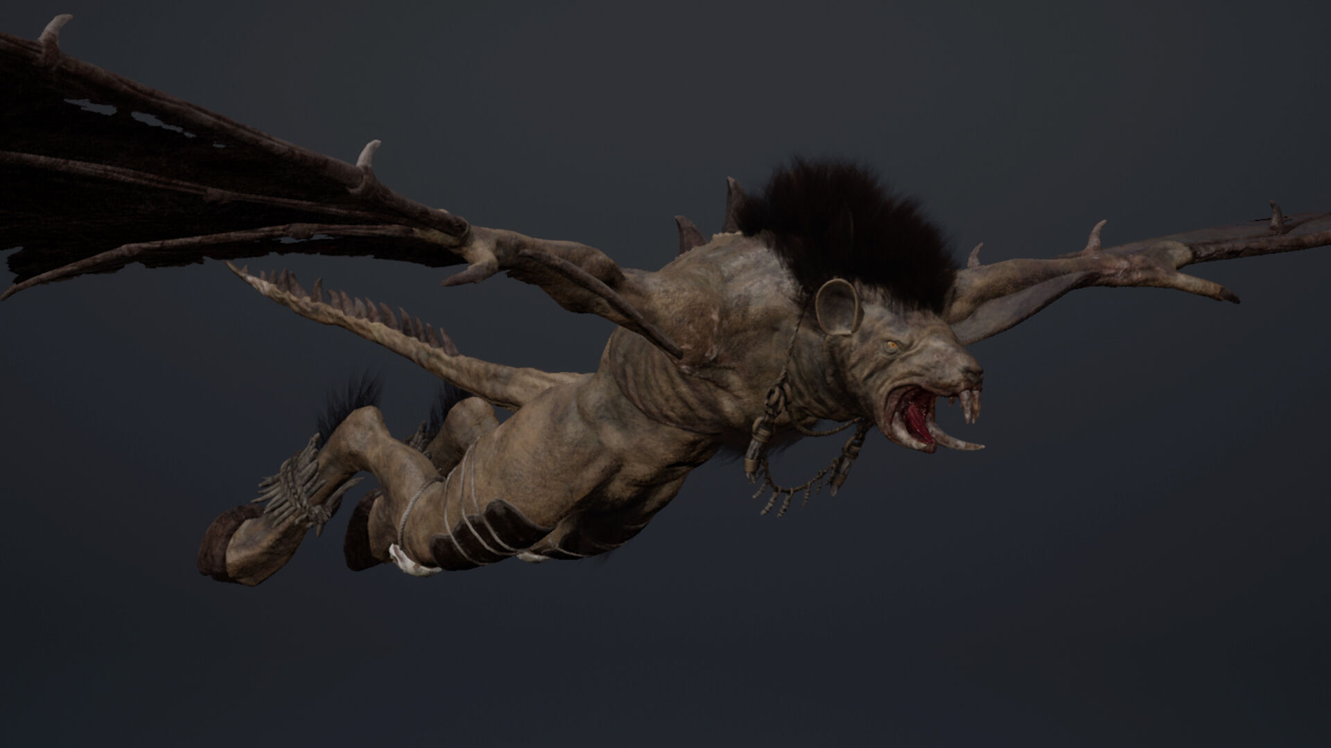 Dreadsilent 1 Low-poly 3D model_7