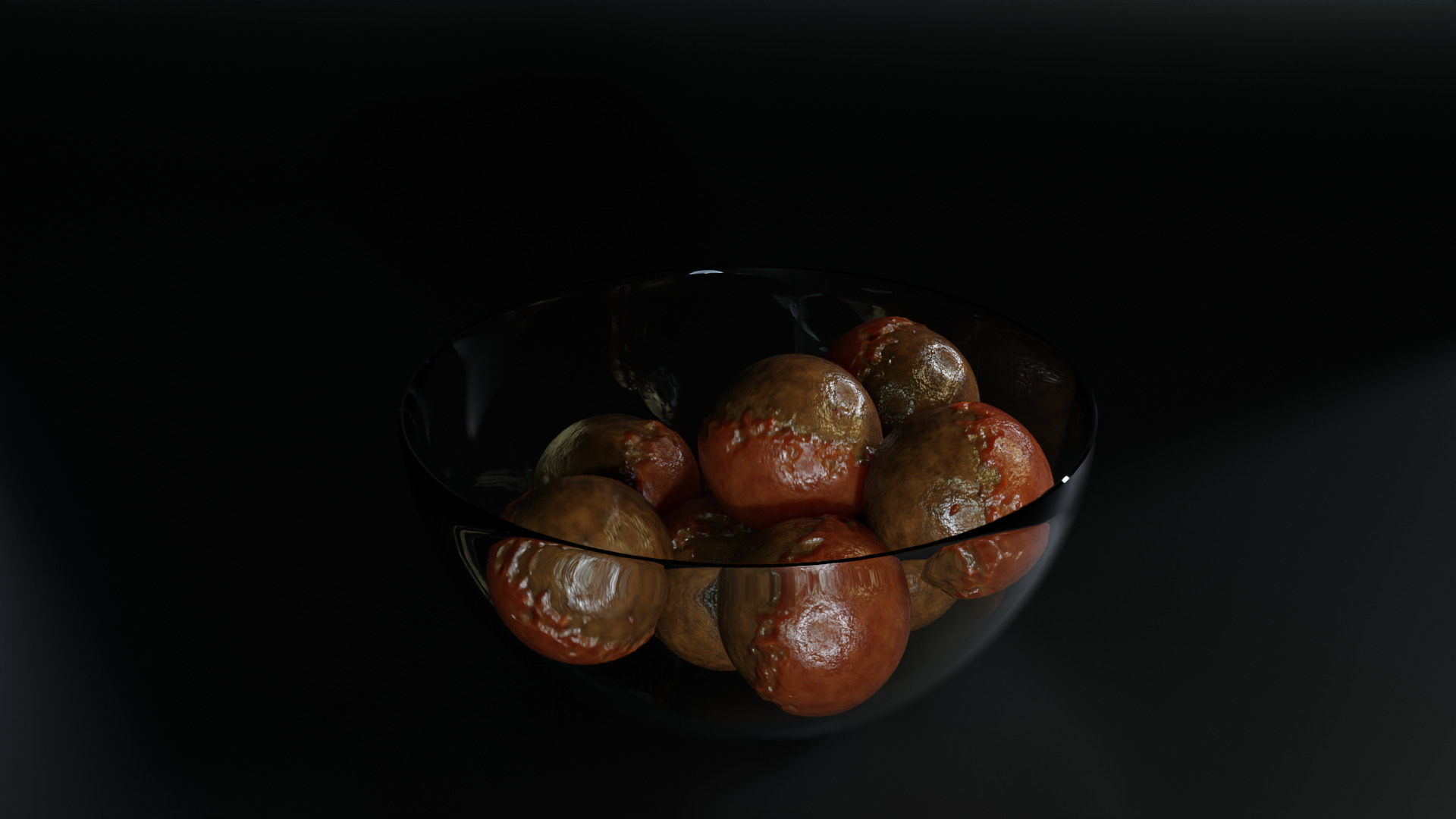 Realistic Game-Ready Meatball Low-poly 3D model_1