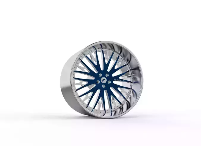 forgiato Cravatta wheel 3d print model 3D print model