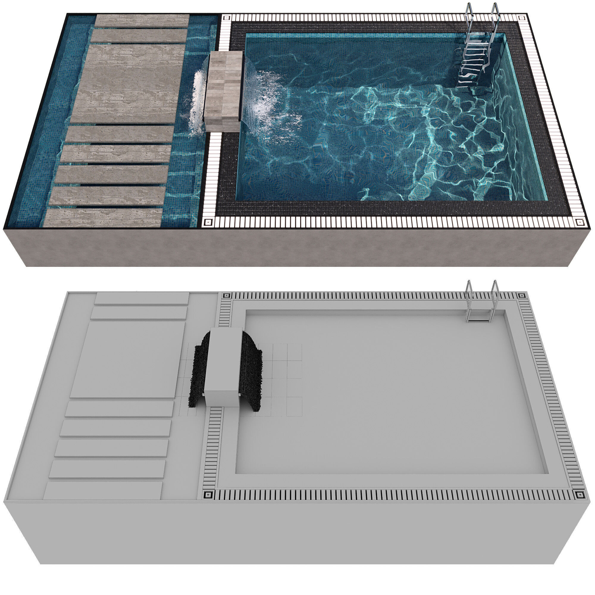 SWIMMING POOL NO35 A 3D model_11