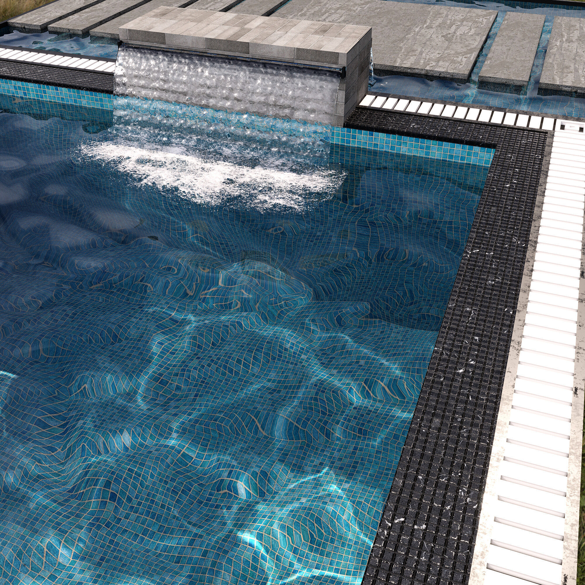 SWIMMING POOL NO35 A 3D model_10