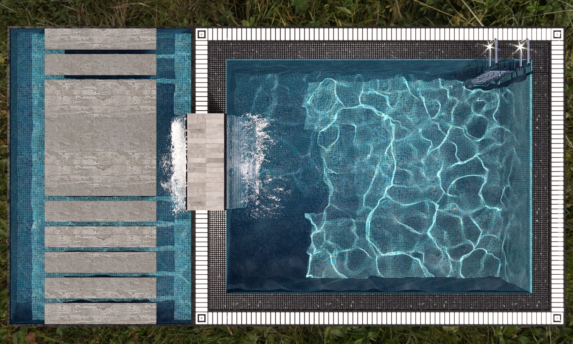 SWIMMING POOL NO35 A 3D model_5