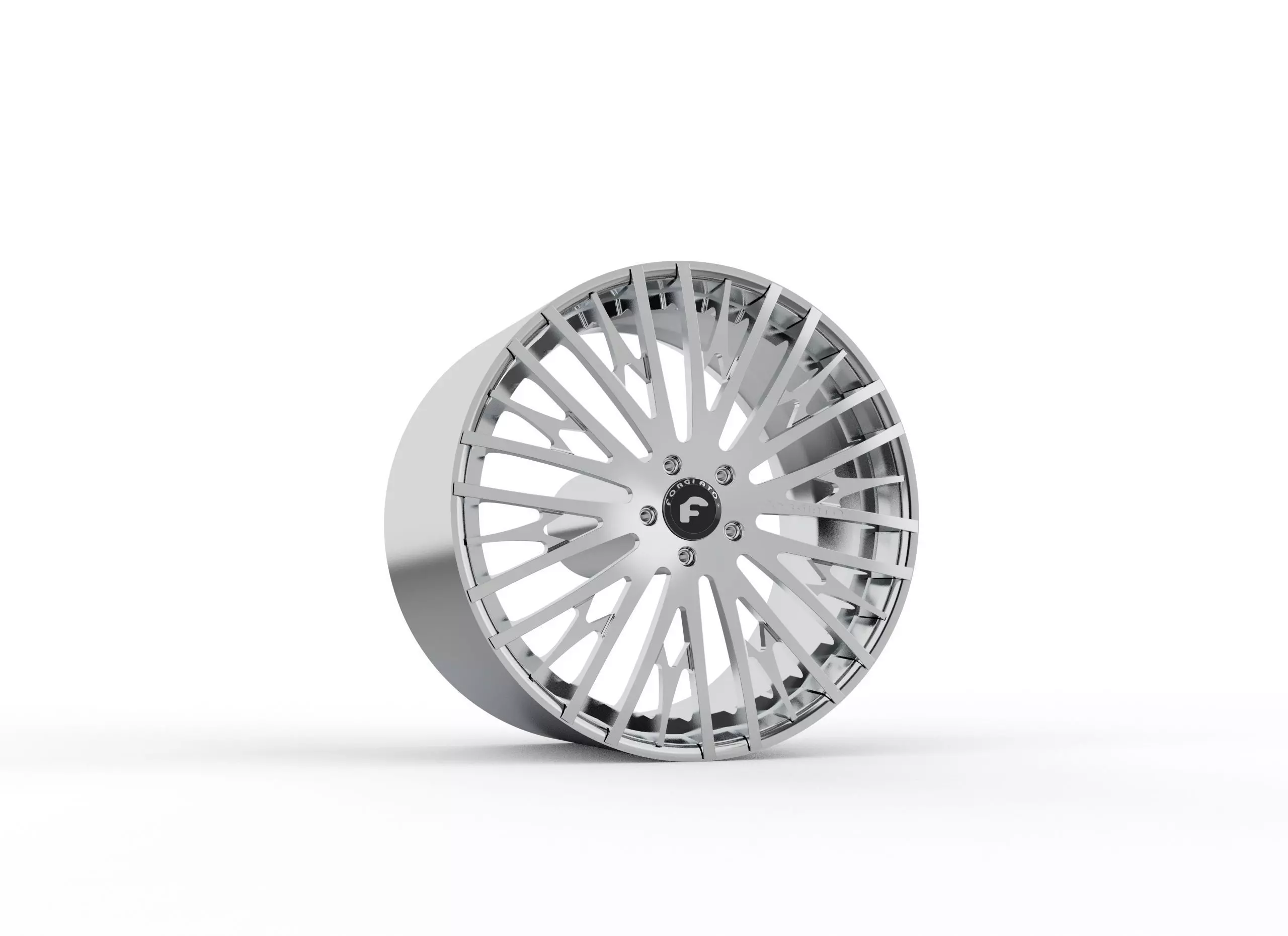 forgiato Cravatta-ECL wheel 3d print model 3D print model