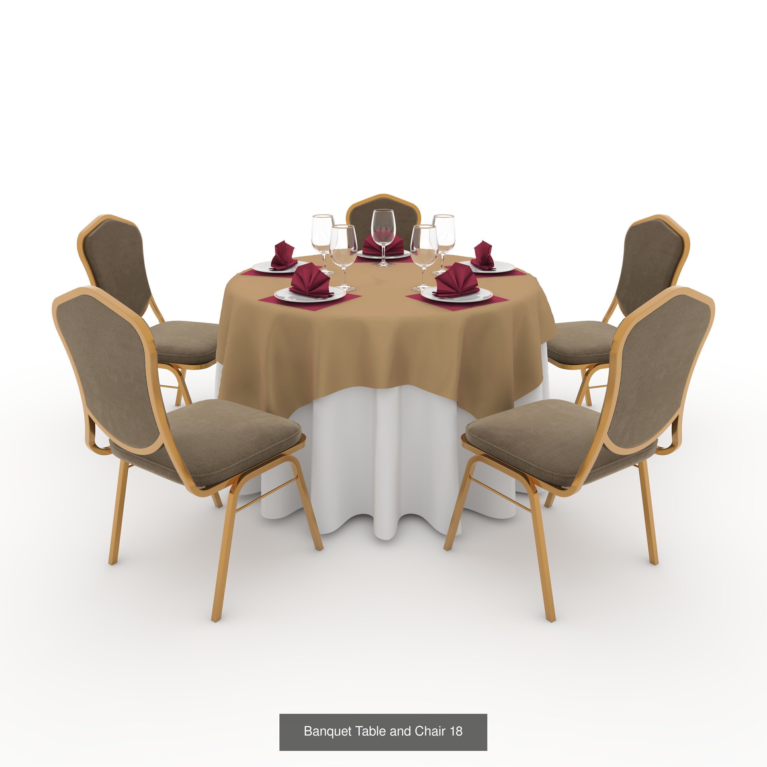 Collection Banquet Table and Chair 06 _3