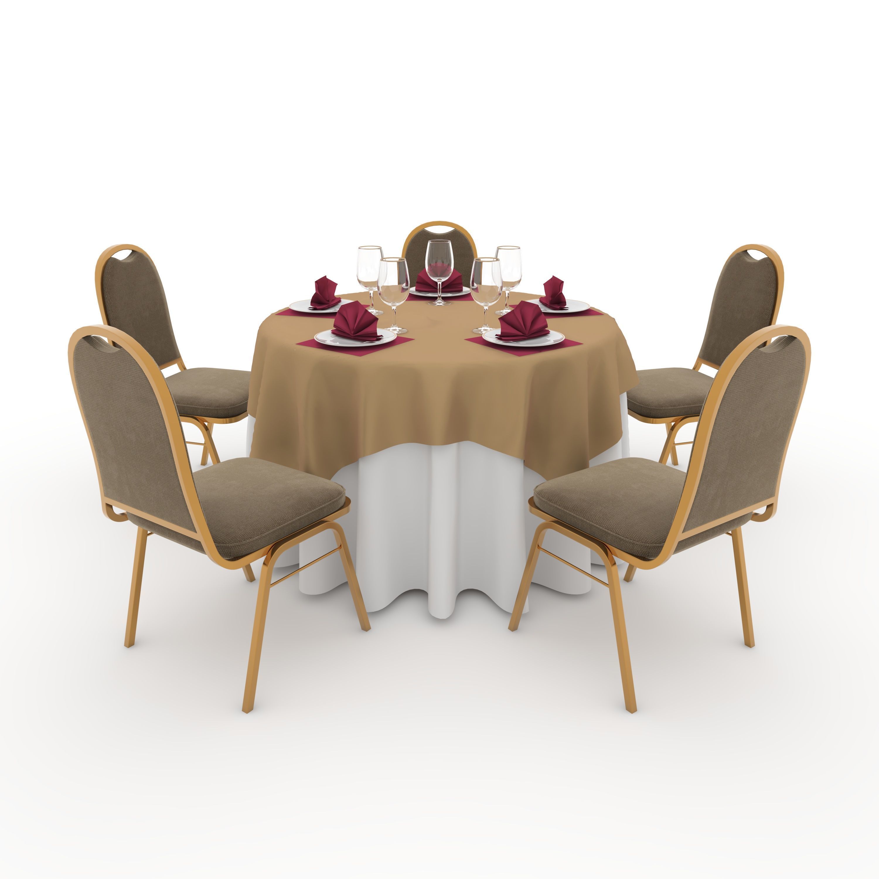 Collection Banquet Table and Chair 06 _2