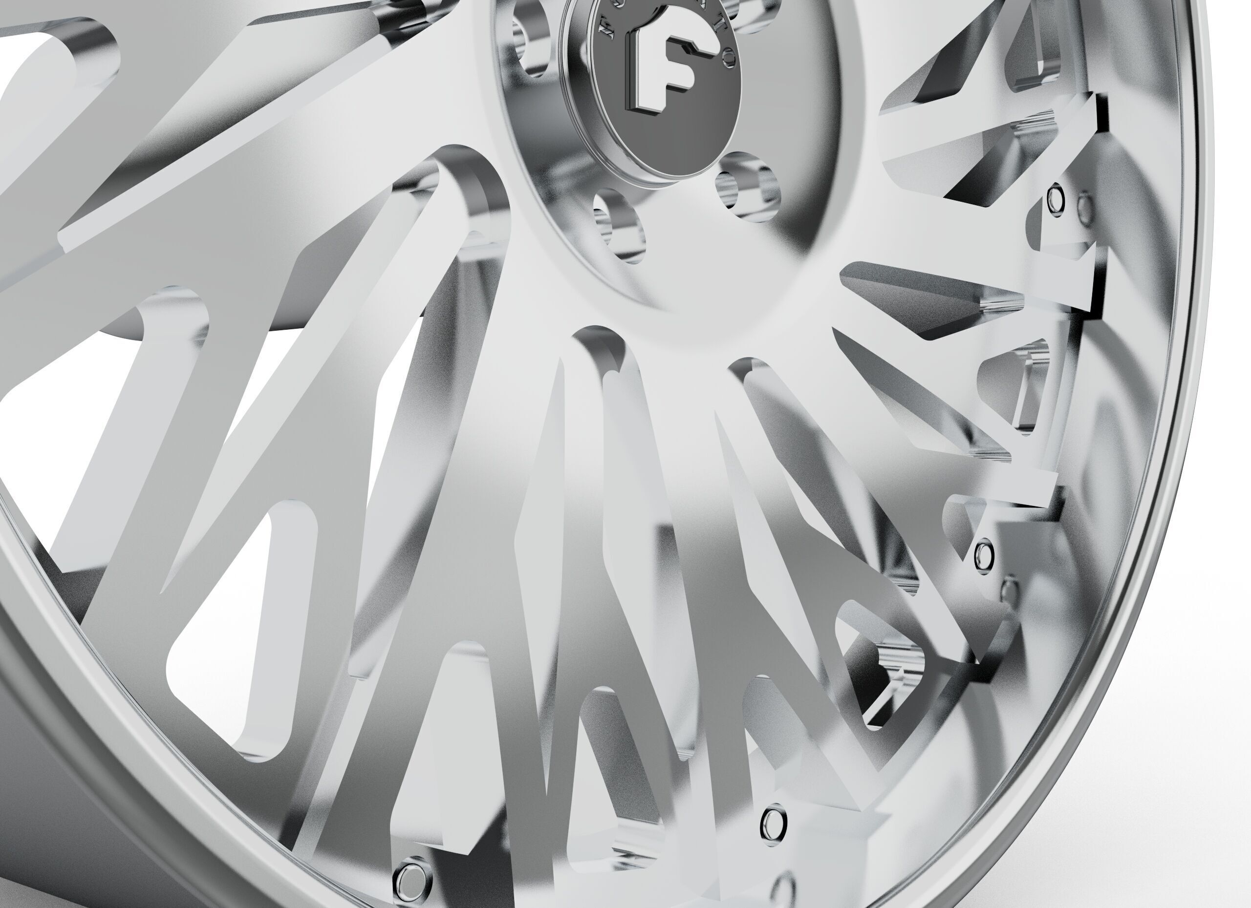 forgiato FORGIATO BIAFORCA WHEEL wheel 3d print model 3D print model_3