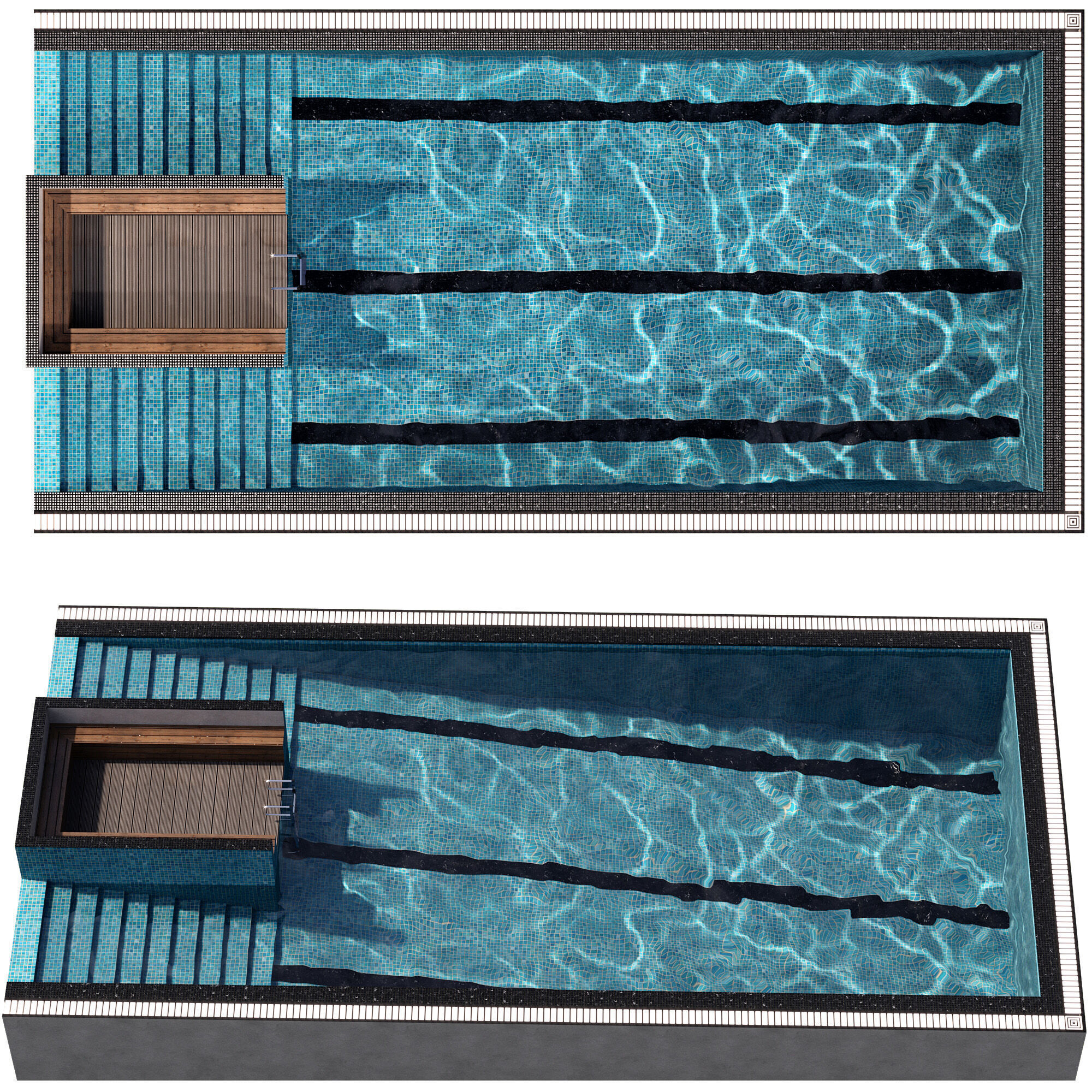 SWIMMING POOL NO33 A 3D model_7