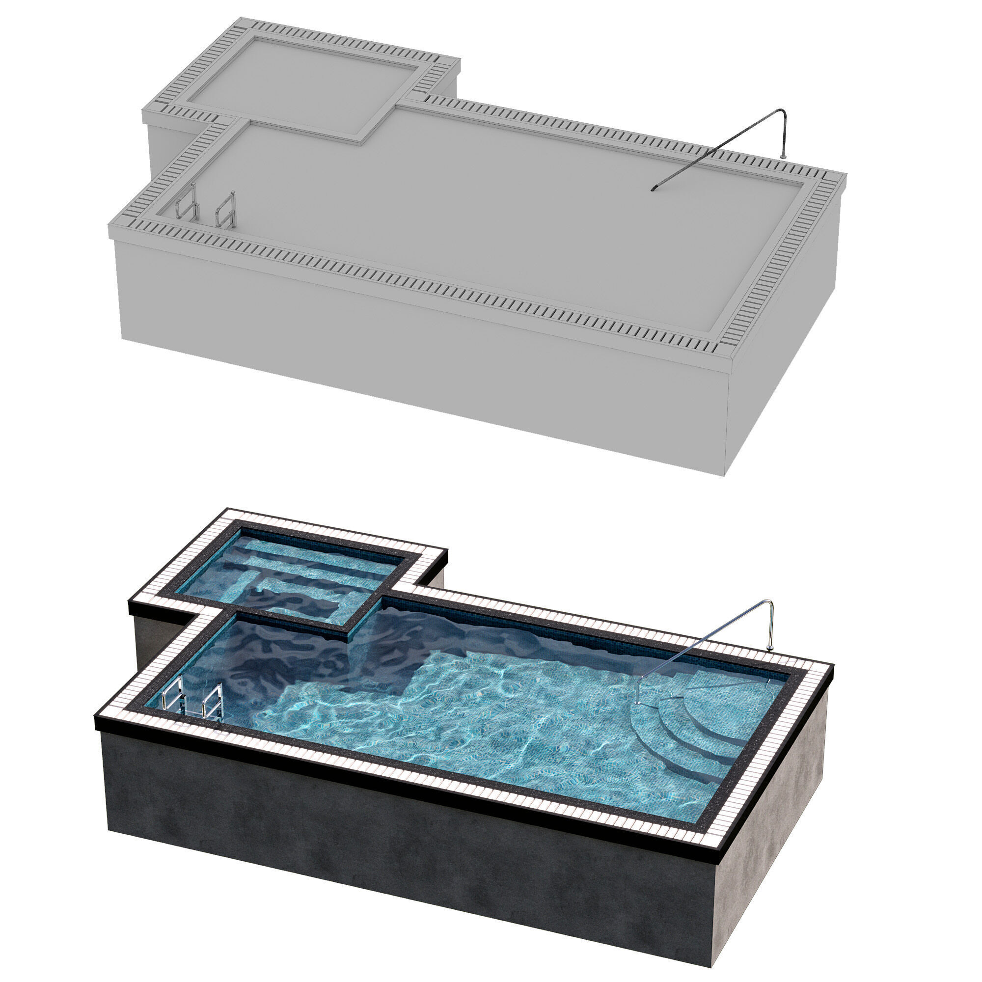 SWIMMING POOL NO31 A 3D model_6