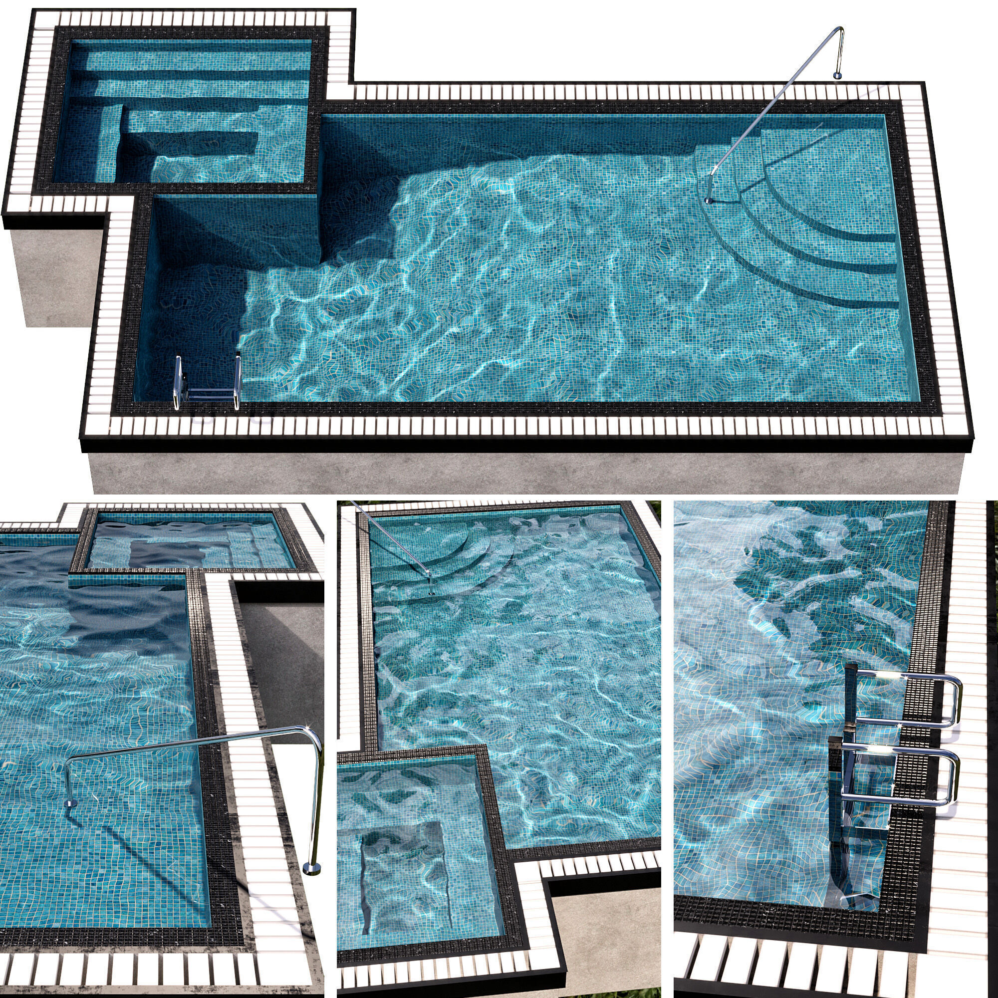SWIMMING POOL NO31 A 3D model_1