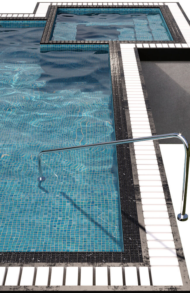 SWIMMING POOL NO31 A 3D model_2