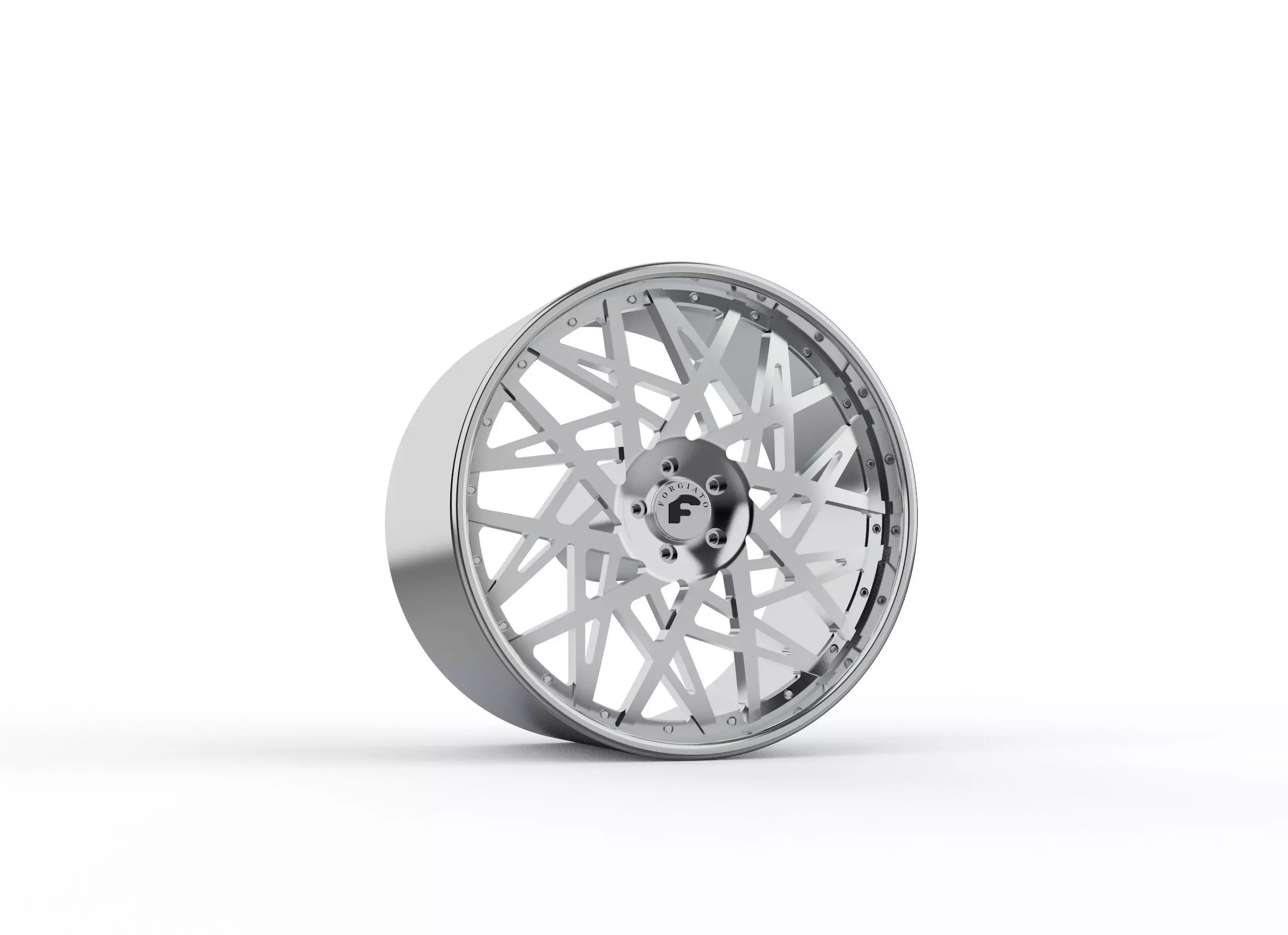 forgiato FORGIATO pasticcio WHEEL wheel 3d print model 3D print model_0