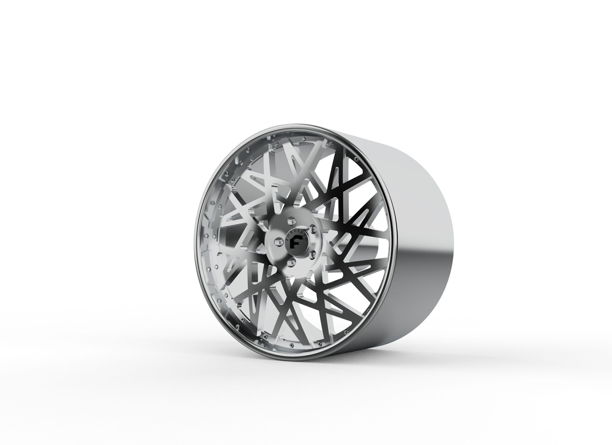 forgiato FORGIATO pasticcio WHEEL wheel 3d print model 3D print model_1