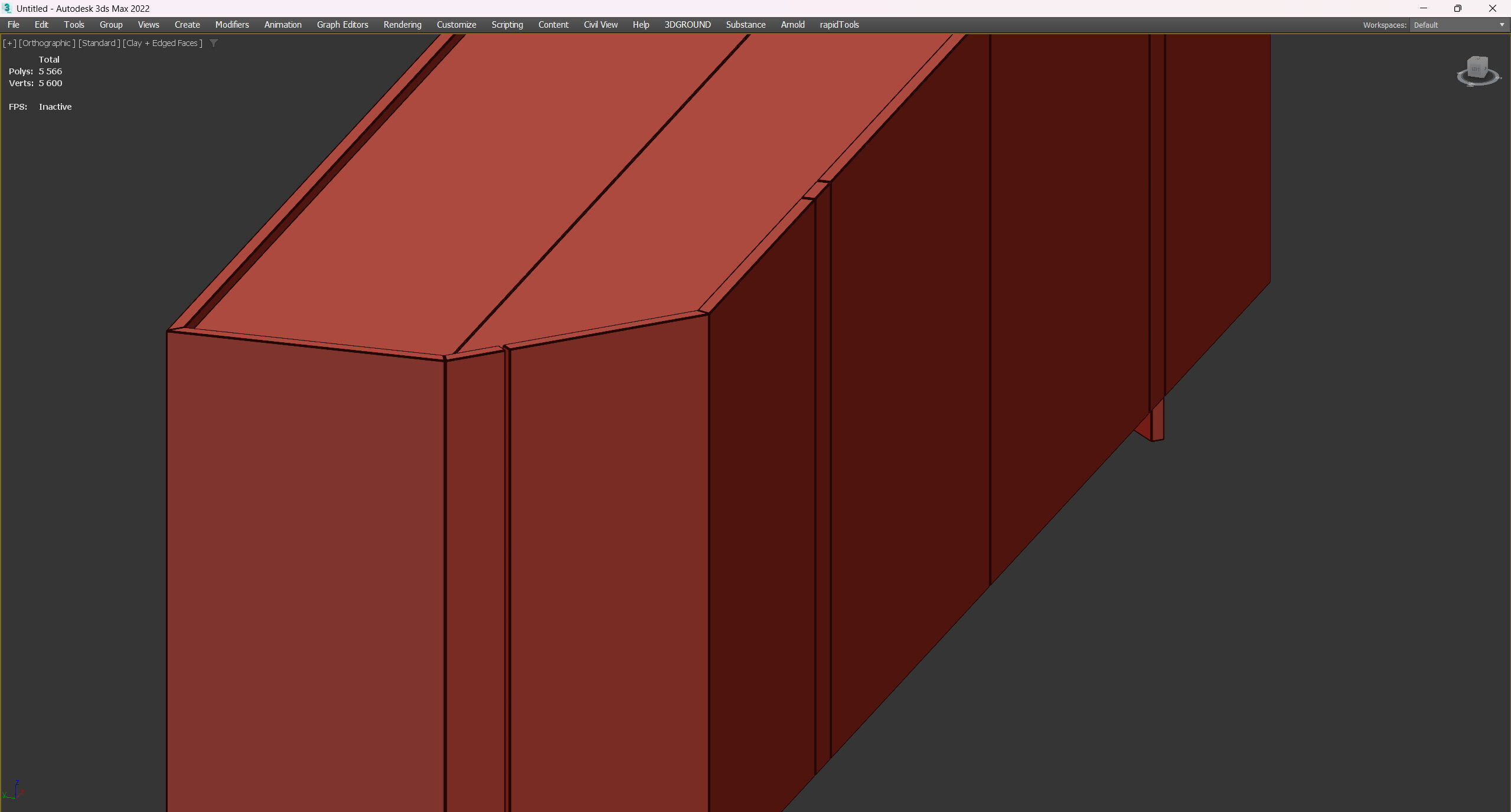 SIDEBOARD MONEO Low-poly 3D model_5