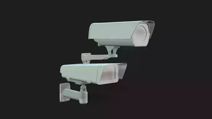 CCTV Security Camera 3D Models