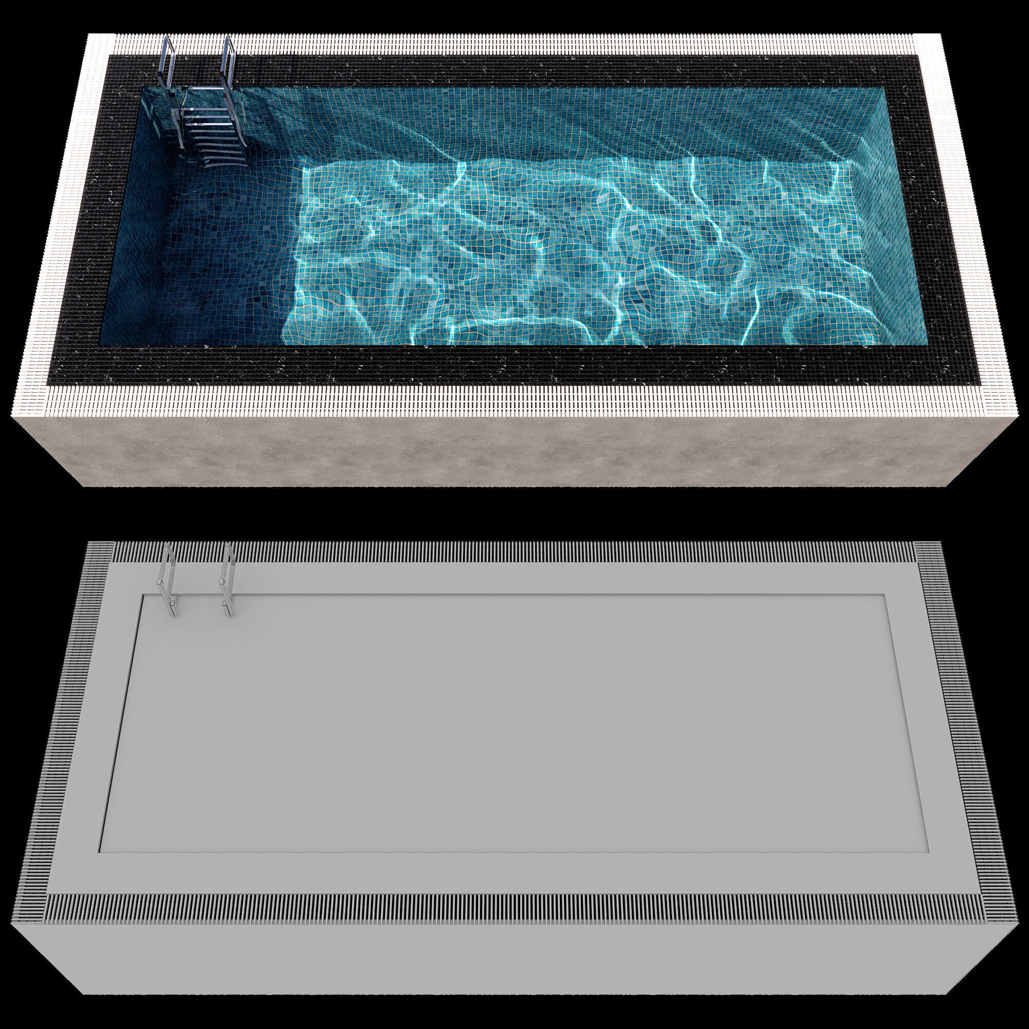 SWIMMING POOL NO62 A 3D model_8