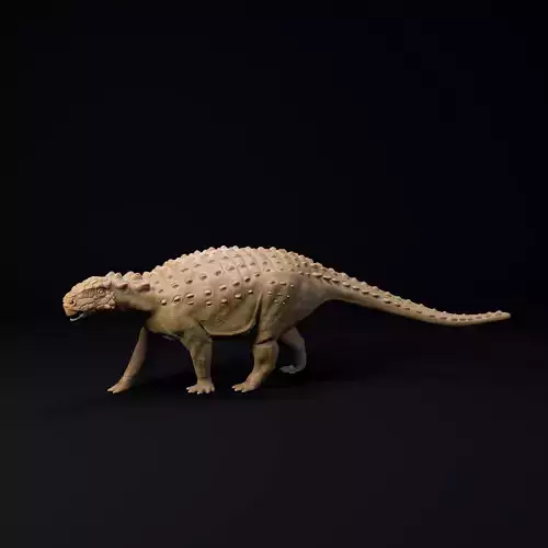 Minmi 1-35 scale pre-supported dinosaur FREE model Free 3D print model