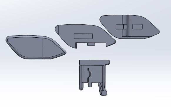 Audi RS Gear for A3 8Y - Right Hand Drive 3D print model_10