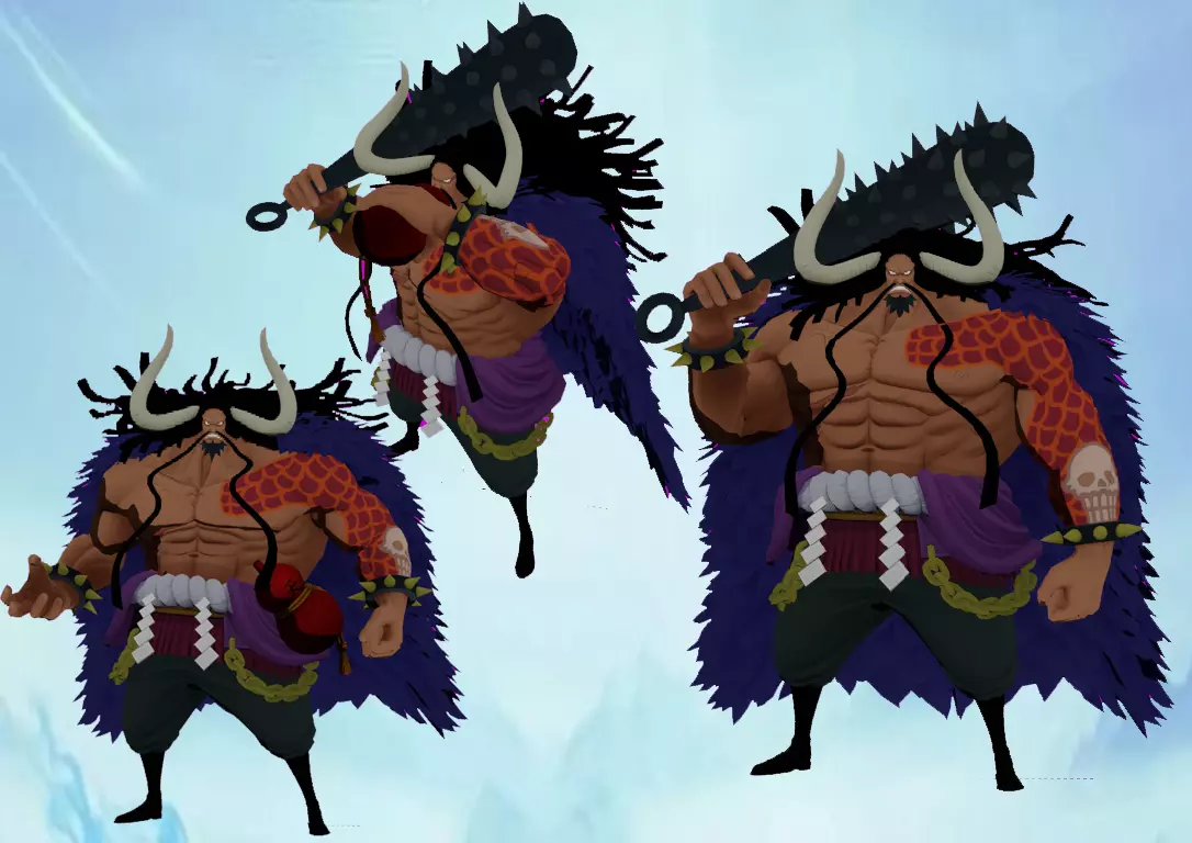 Kaido - One Piece 3D model_0