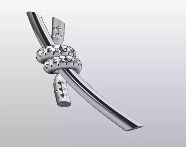 Tiffany Knot Earrings 