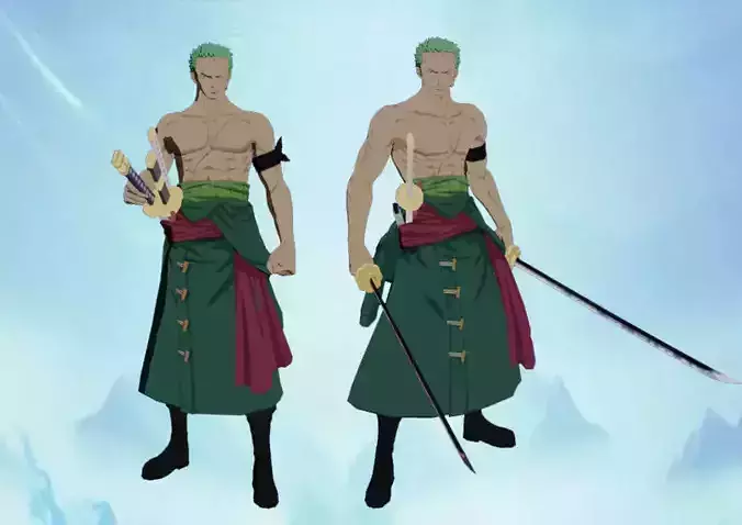 Zoro - One Piece 3D model