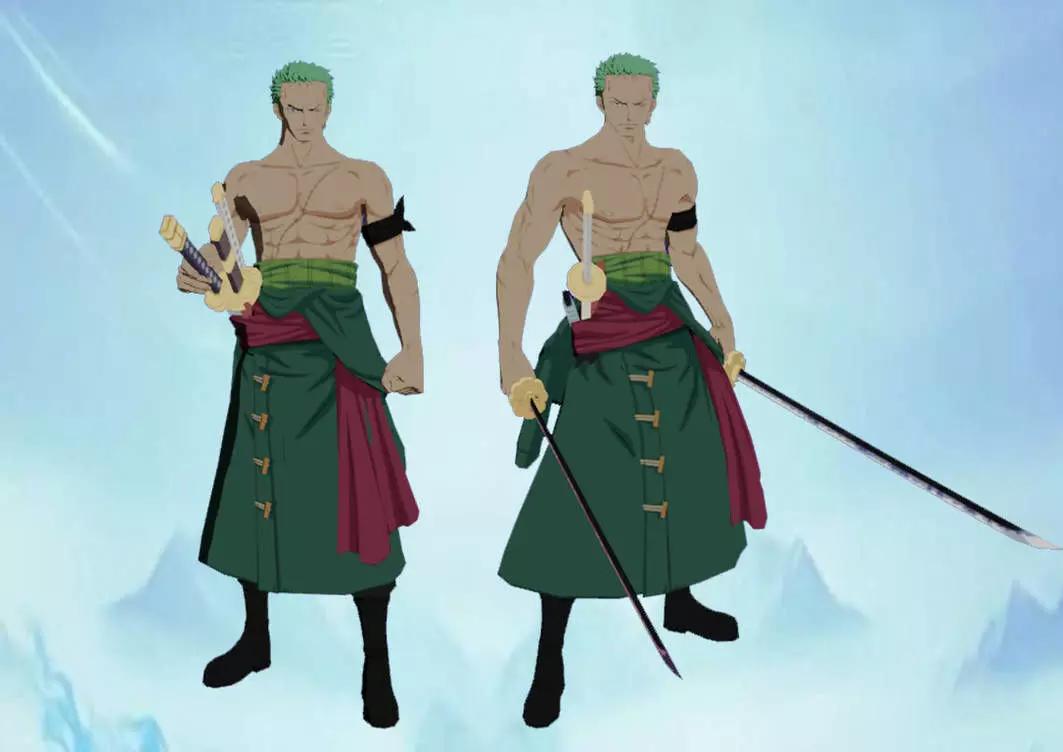 Zoro - One Piece 3D model_0