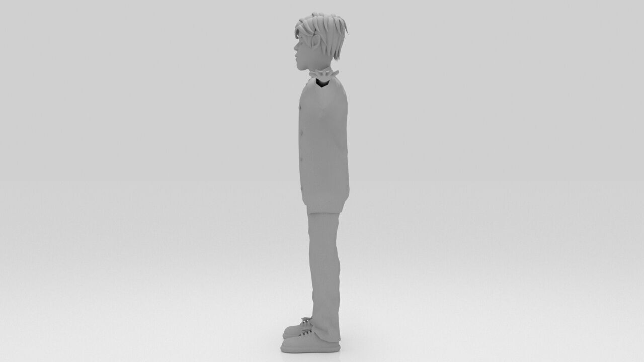 Character Lio Rigged  Low-poly 3D model_7