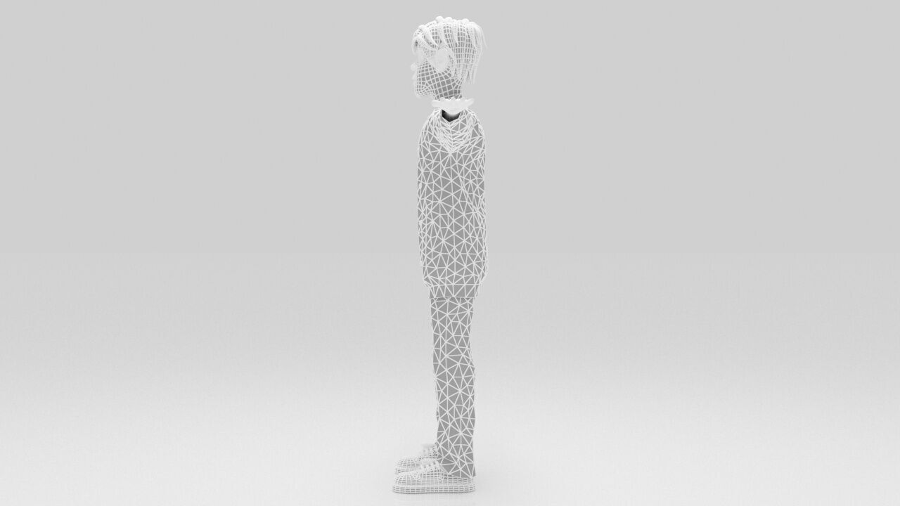 Character Lio Rigged  Low-poly 3D model_11