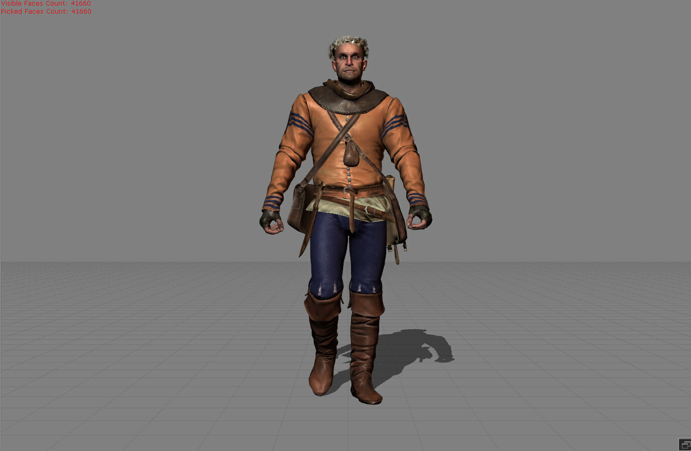 Mirror Man - The Witcher 3 3D model_1