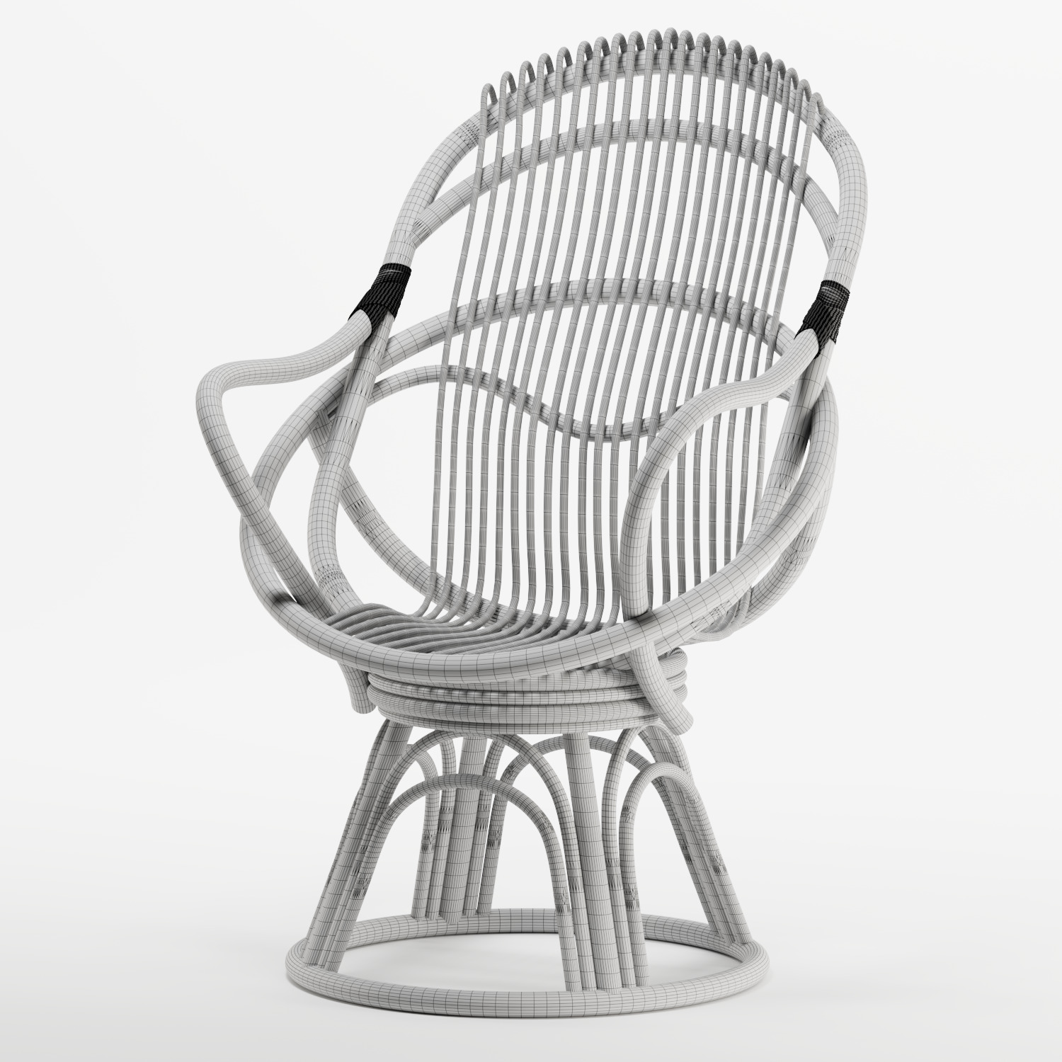 Patio Dining 3D model_5