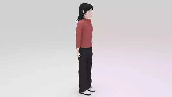 Character Katar Rigged 