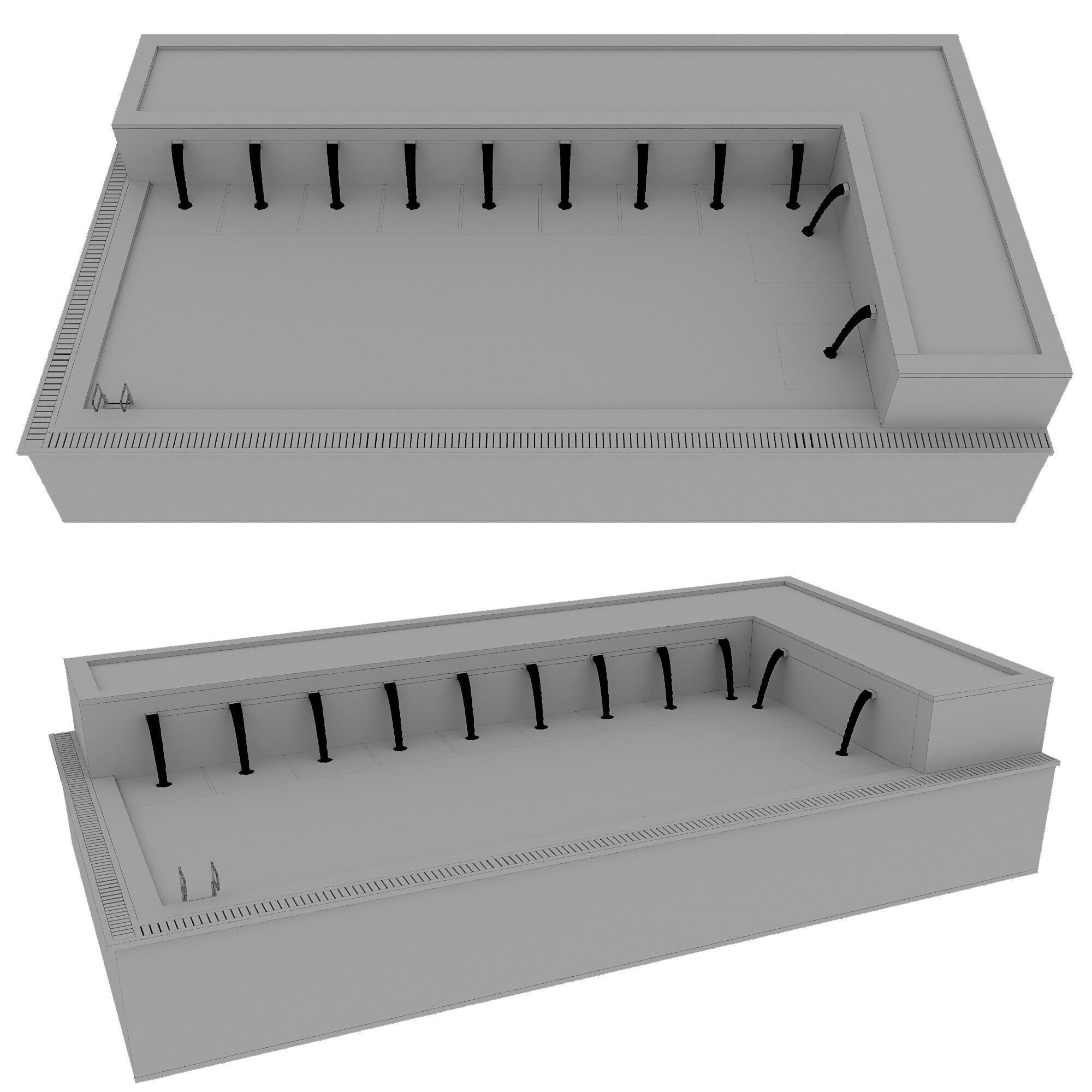 SWIMMING POOL NO44 A 3D model_9