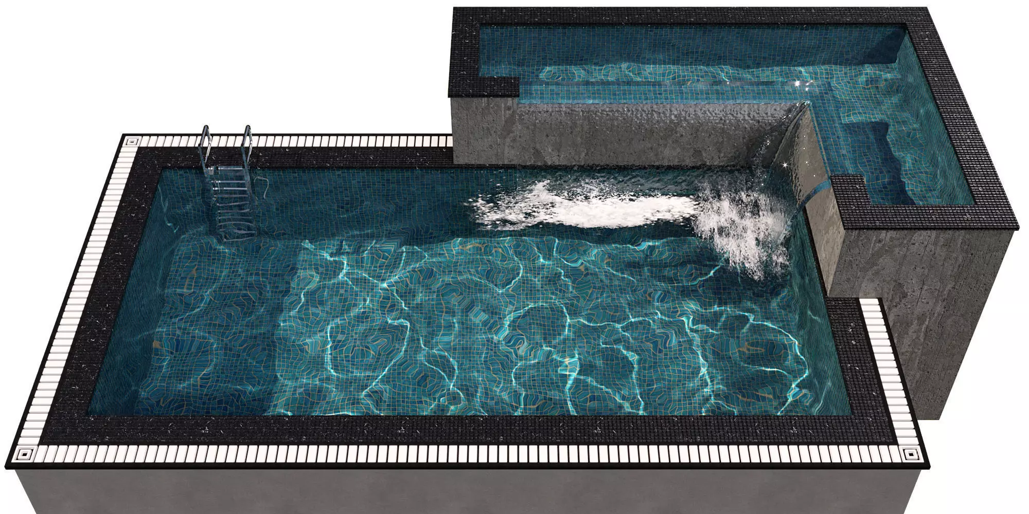 SWIMMING POOL NO43 A 3D model_0