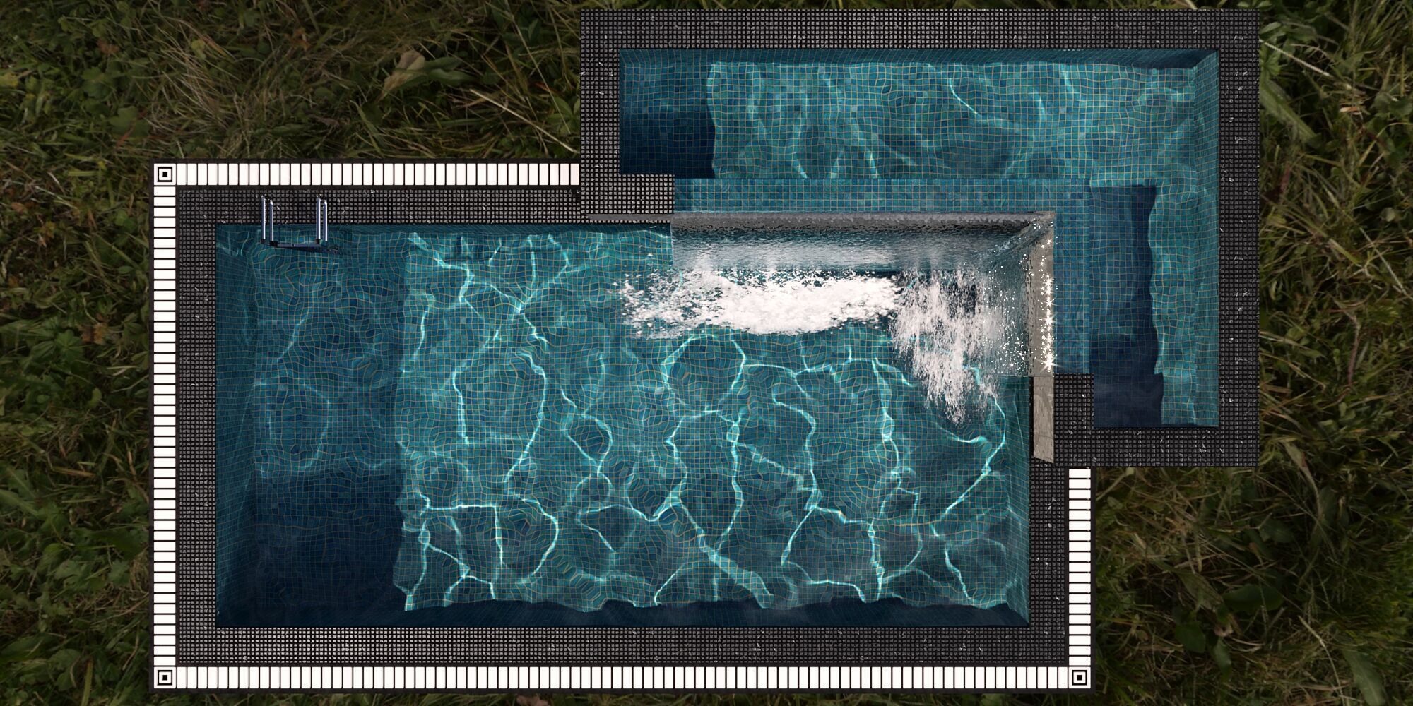 SWIMMING POOL NO43 A 3D model_3