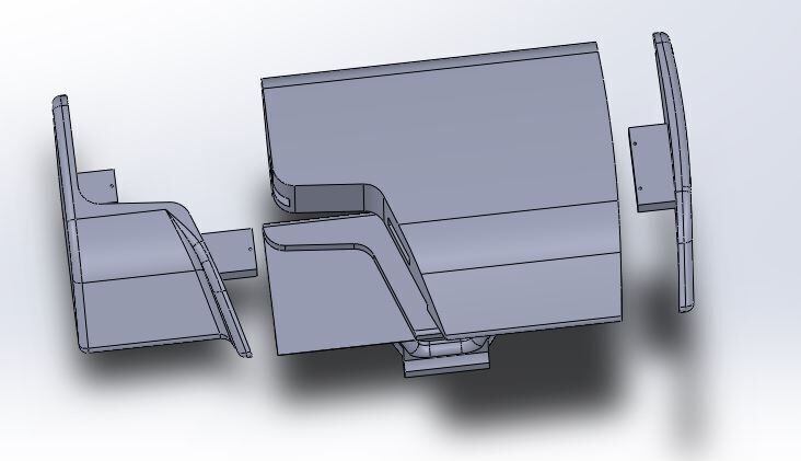 Audi RS Gear for A3 8Y - Left Hand Drive 3D print model_8