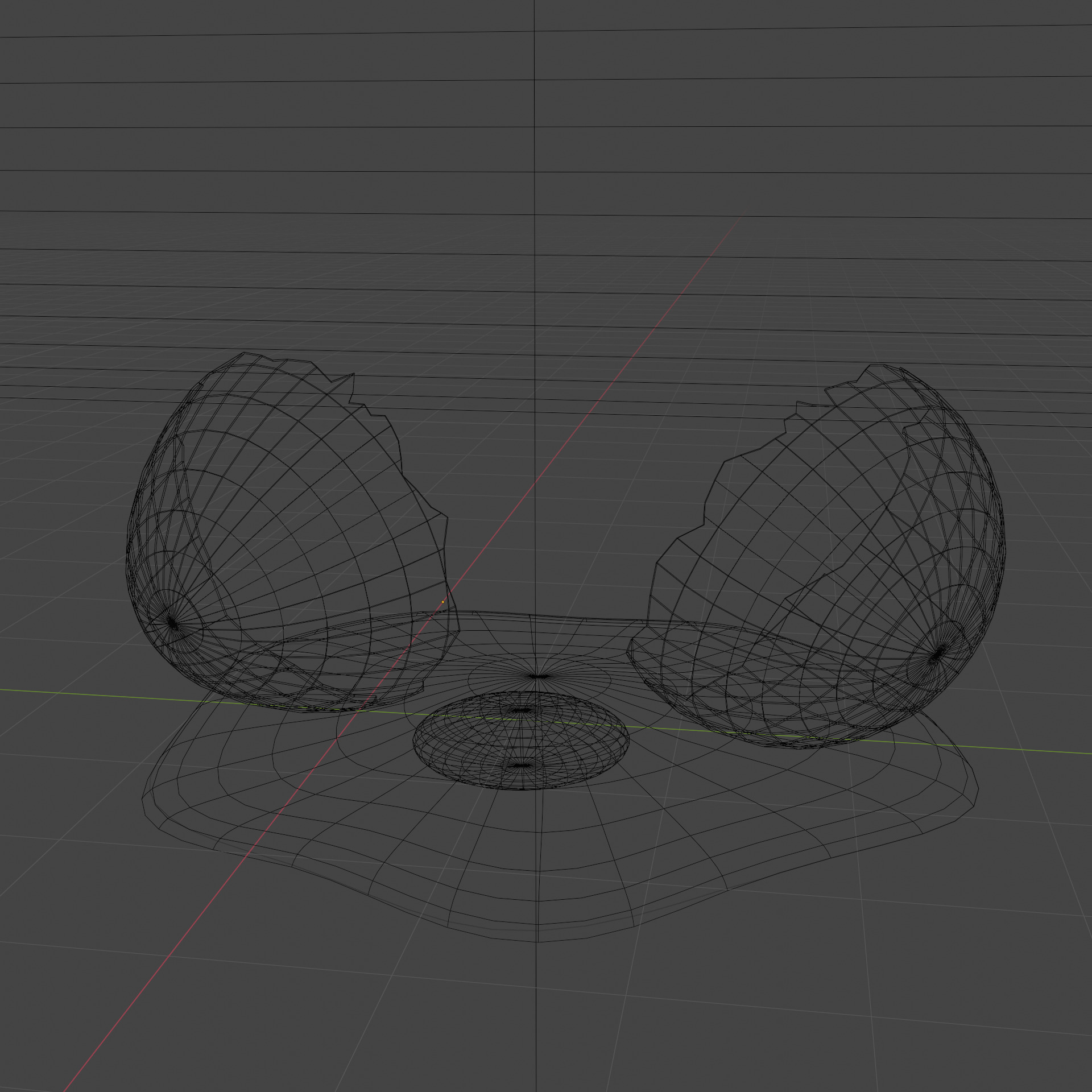 Realistic Broken Egg Game-Ready Food Asset Low-poly 3D model_2