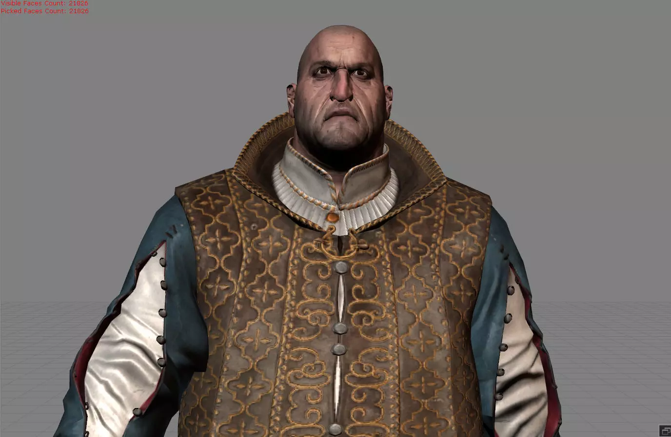 Sigismund Dijkstra - The Witcher 3 3D model