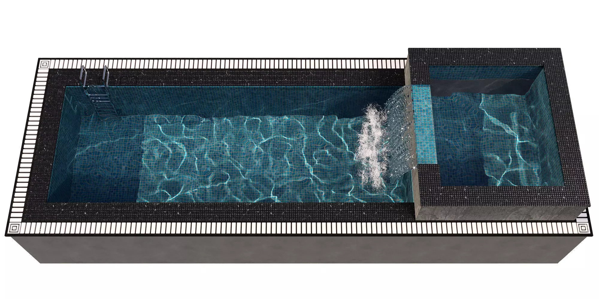 SWIMMING POOL NO41 A 3D model