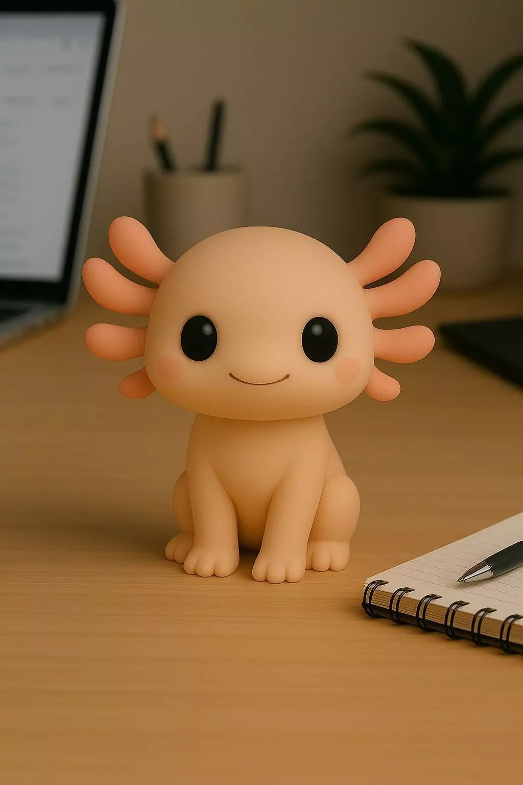 Axolotl - Kawaii Animals Collection 3D print model_0